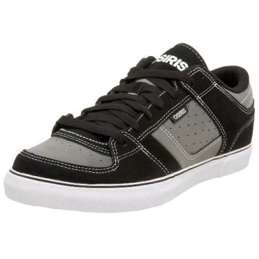 Imagem de Osiris Tênis de skate masculino Chino Low, Preto/Carvão/Branco, 6.5