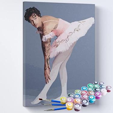 Imagem de Kit Pintura Terapêutica - Harry Styles/Roupa de Bailarina