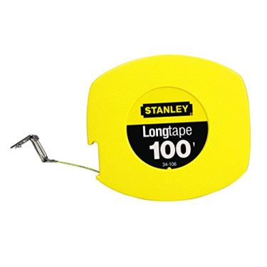 Imagem de Stanley Hand Tools 34-106 3/8" X 100' Carretel de fita métrica de alta visibilidade