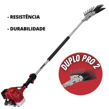 Imagem de Derriçadeira Profissional Nakashi com Motor Kawashima M-2600, Haste Longa e Garra Dupla Para Maior Resistência e Durabilidade nas Colheitas de Café