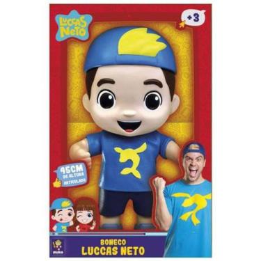 Boneco Luccas Neto - Aventureiro - Super Foca - Novabrink