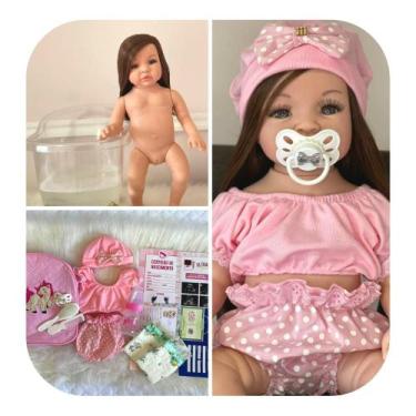 Bebê Reborn Realista Abigail 04 - Kit Completo - Lanny Baby - Bonecas -  Magazine Luiza