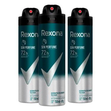 Desodorante Aerosol Rexona Clinical Masculino Sem Perfume - 150ml