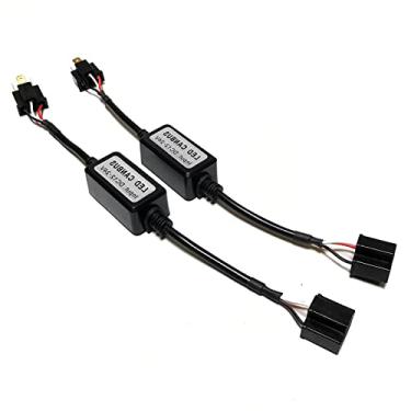 Imagem de SOCAL-LED 2x A10 H4 9003 EMC Kit de farol CANBUS HID LED Decodificador Anti-cintilação Cancelador de erro Adaptador de resistor de relé
