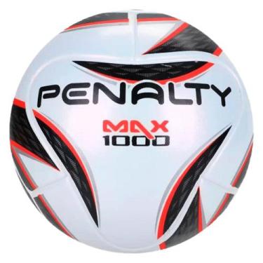 Imagem de Bola Penalty Futebol Futsal Max 1000 Xxii Branca E Preta