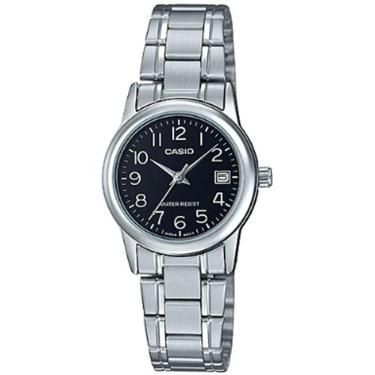 Imagem de Relógio Feminino Casio Ltp-V002D 1Bu Prata Aço Analógico