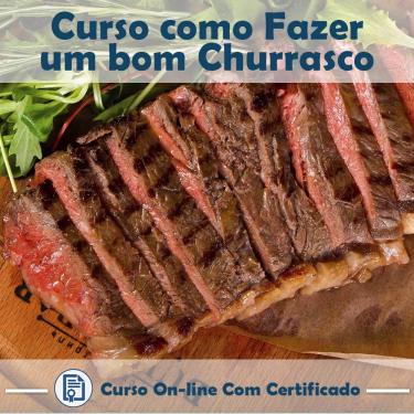 Imagem de Curso online em videoaula de Como Fazer um Bom Churrasco com Certificado + 2 brindes