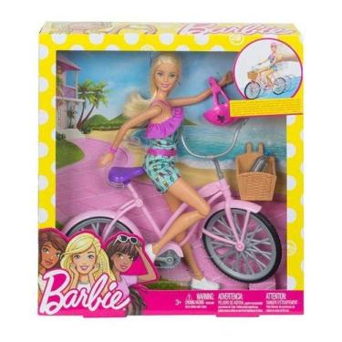 Boneca Barbie Passeio De Bicicleta Mattel - HBY28