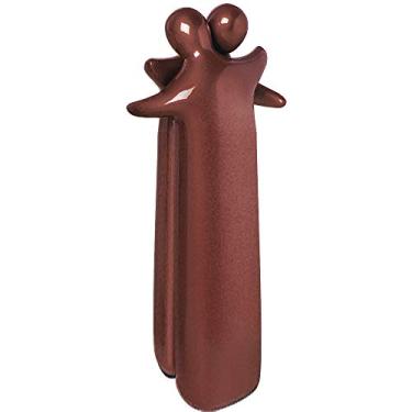 Imagem de Escultura Casal Enamorados Ceramicas Pegorin Cobre