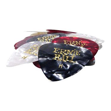 Imagem de PALHETAS GROSSAS PEROLADAS CORES SORTIDAS PCT C/24 P09168 ERNIE BALL