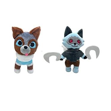 Compre Bonito dos desenhos animados gato brinquedo de pelúcia gato