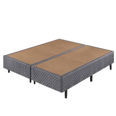 Imagem de Sommier King Size Eco 193x203x40cm - Cinza