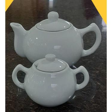 Imagem de Jogo Café e Chá Mesa Posta 2 peças - Bule Chaleira 830ML + Açucareiro 250ml