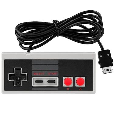 Imagem de Gamepad controlador com fio de 1,8 m para Nintendo NES Mini Classic Edition Famicom Mini Console