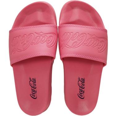 Imagem de Chinelo Feminino Casual Slide Gaspea Dia Dia Groove Coca Cola Cc3872