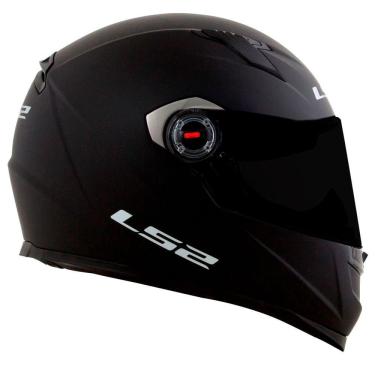 Imagem de Capacete Ls2 ff358 Monocolor Preto Fosco