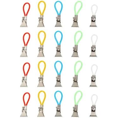 Imagem de 20 Peças De Gancho De Cozinha Para Armários, Clipes De Viagem Para Casa, Pano De Prato Para Cabides, Clipe De Toalhas, Suporte De Suspensão, Pano De Lavanderia, Torres, Cabide De Toalha De Metal,