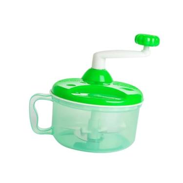 Imagem de ＫＬＫＣＭＳ Processador manual de alimentos, moedor de vegetais, misturador de carne, utensílio de cozinha durável, moedor de carne para pimentão, nozes, cebola