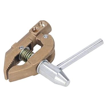 Imagem de Braçadeira de terra para solda à terra, prática braçadeira de aterramento resistente 800A boa condutividade elétrica de 3,15 cm para fábrica