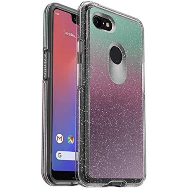 Imagem de OtterBox Capa Symmetry Clear Series para Google Pixel 3 XL – Embalagem de varejo – Energia gradiente (Floco de prata/Energia transparente/Gradiente)