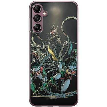 Imagem de ERT GROUP Capa de celular para Samsung A14 4G/5G original e oficialmente licenciada DC padrão Batman Who Laughs 004 otimamente adaptada à forma do celular, capa feita de TPU