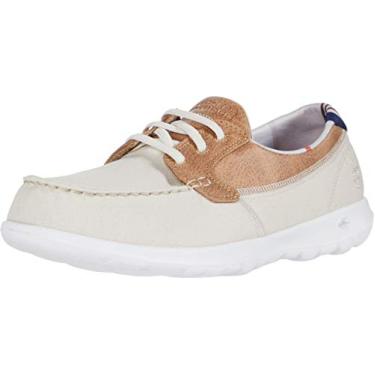 Imagem de Skechers Tênis feminino Go Walk Lite Playa Vista, Natural, 38