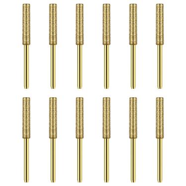 Imagem de Tenalleys 12 peças de alta dureza, chapeadas de titânio diamante, afiador de motosserra, pedra de motosserra, lixa de motosserra para motosserra (3/16", 4,8 mm)