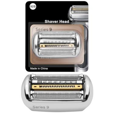 Imagem de Cabeça de barbear de substituição 92S compatível com máquina de barbear Braun 9 Series 9477cc, 9330s, 9465cc, 9460cc, 9419s, 9390cc, 9385cc