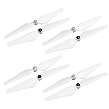 Imagem de Linkshare 4 pares de hélices de reposição 9450 autoaperto CW/CCW para DJI Phantom 2, 3 Professional, Advanced, Standard e 4K (Branco)