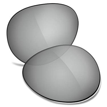Imagem de TRUSHELL Lentes de reposição polarizadas para óculos de sol Ray-Ban RB3293 67 mm prata espelhado - Polarizadas