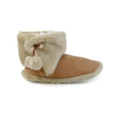 Imagem de Pantufa Feminina Gasf Bota Castor KRF009-Feminino