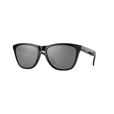 Imagem de Oakley Men's Frogskins (a) Non-Polarized Iridium Rectangular Sunglasses, Matte Black, 54.02 mm