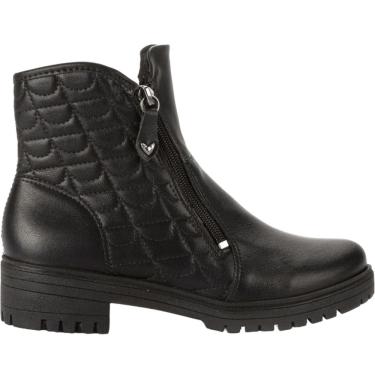 Imagem de Bota Coturno Feminina Casual Dia a Dia Cano Curto Bico Redondo Mississipi Mi842