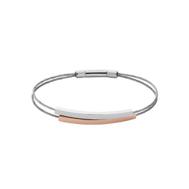 Imagem de Skagen Pulseira feminina de aço inoxidável, malha,