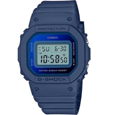 Imagem de Relógio Feminino Casio G-Shock GMD-S5600-2DR - Azul Escuro