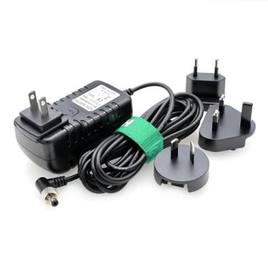 Imagem de HangTon Adaptador de alimentação CC de bloqueio de 12 V em ângulo reto para Blackmagic Video Assist Monitor Studio Camera 6K 4K Plus G2, Atomos Ninja V, Hollyland Mars 400s, SmallHD 702 Video Wireless