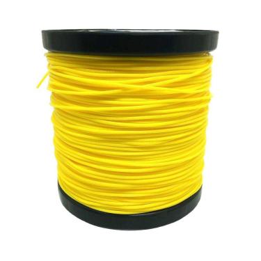 Imagem de Fio Nylon Para Roçadeira Redondo 3,0mm Bobina 2kg cor Amarelo