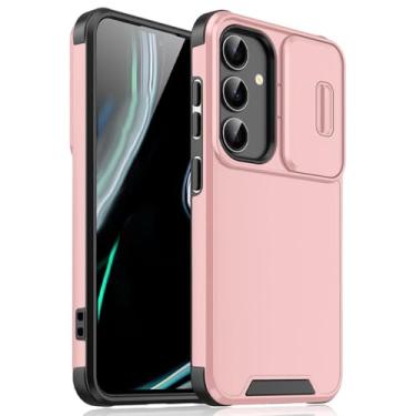 Imagem de Para Samsung S24 S23 S22 S21 Ultra Plus Case Slide Camera Phone Cover para Samsung Galaxy S24 Ultra S23 FE S21 FE Armor Back Cases, 04, para Galaxy S24 Ultra