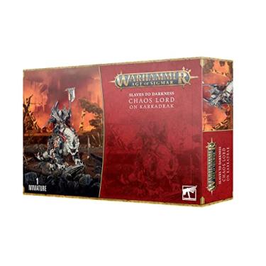Imagem de Warhammer Age of Sigmar Slaves to Darkness: Chaos Lord on Kakadrak GWS 83-62