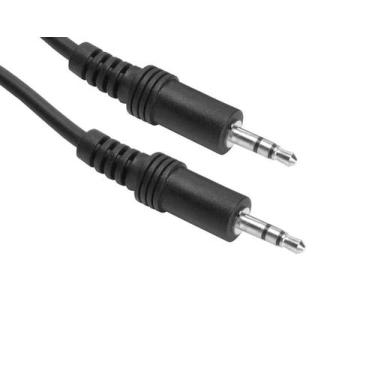 Imagem de Cabo P2 St + P2 St  Preto 2m - TEBERA, AUDIO E VIDEO