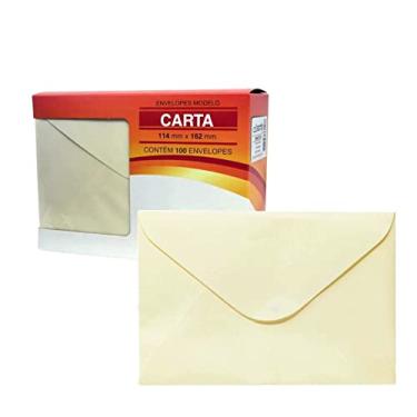Imagem de Envelope Visita Colorido 72x108 Creme Marfim 80g - Pacote com 100, Scrity, CCP 450.01, Natural, 72X108