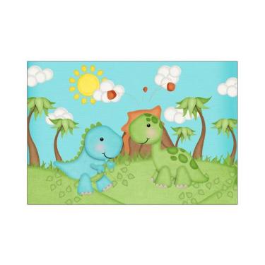 Imagem de Fundo Fotográfico 2,20 x 1,50 - Dinossauro Cute 002 - Via Cores