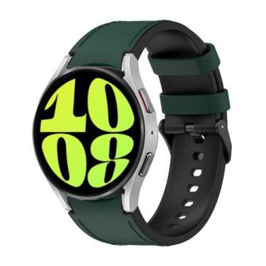 Imagem de Pulseira Para Samsung Galaxy Watch6 44mm -  Teck King, Verde Escuro