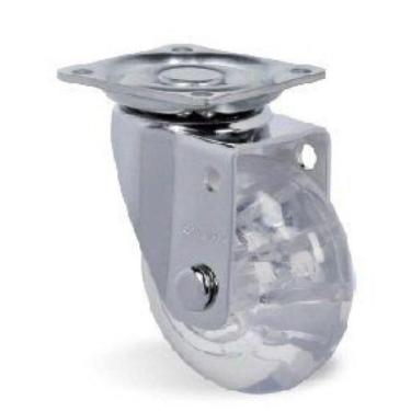 Imagem de Rodizio Giratório Para Carrinhos E Móveis Roda Gel Glap 210 - Movifaci