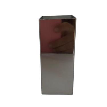 Imagem de Copo cuia tereré inox quadrado 250 ml - Estilo Cowboy, Prata gourmet