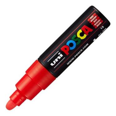 Imagem de Caneta Uni Posca Pc 7m Vermelho Uniball, VERMELHO 15