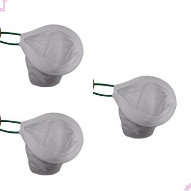 Imagem de Kit Com 3 Coador Filtro de Pano P/ Café De Algodão PP Ao GG - Esperanç