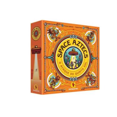 Imagem de Space Aztecs O Ataque do Quinto Sol - Jogo de Tabuleiro - Papergames