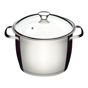 Imagem de Caldeirão Tramontina Inox 7,5L 24cm - com Tampa Allegra 62655/248