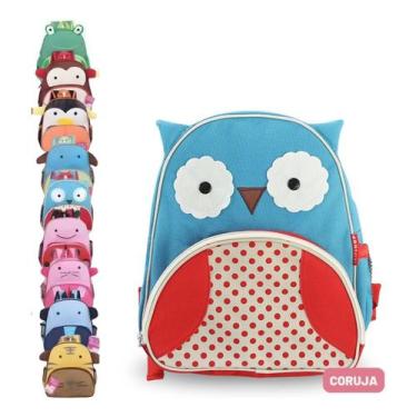 Imagem de Mochila Costas Infantil Creche Passeio Menino Menina Top - RioHome, Az